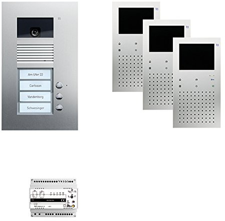 TCS prepack Video Freisprechen 3 Tasten UP, PVU1730-0010