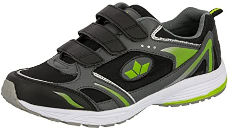 Lico Herren Marvin V Fitnessschuhe, Anthrazit Schwarz Lemon, 48 EU