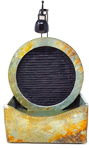 Sidu Slate Indoor Fountain with Lighting