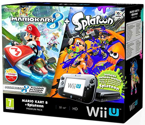 Mario Kart 8 + Splatoon Wii U Premium Pack - Bundle Limited - Nintendo Wii U