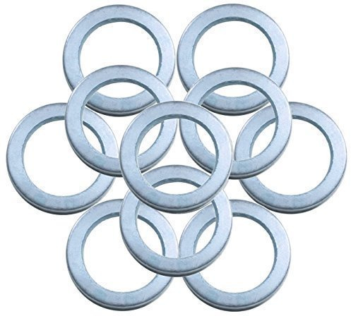 SBS Fitschenringe | ø 10,2 mm / 15,8 mm | 100 Stück | verzinkt | zum anheben von Türen |Unterlegscheiben