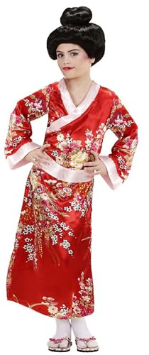 Widmann - Barndräkt geisha, kimono, bälte, karneval, temafest