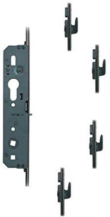 Fuhr Inline Sliding Patio Door Lock Replacement with 4 Hooks