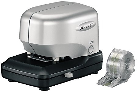Rexel 2101197 elhäftapparat Stella 30 silver/svart