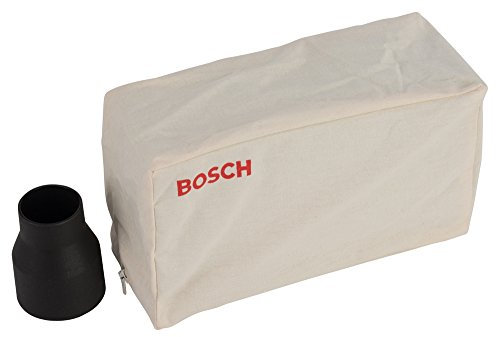 Bosch Professional 1x Staubbeutel (zum Aufsammeln von Schleifstaub, inkl. Adapter, Zubehör Handhobel)