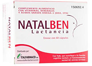 DOCLOGE NATALBEN Lactancia 60 Cápsulas