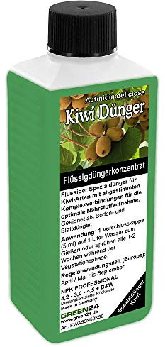 Green24 Engrais à kiwi Actinidia deliciosa NPK, Arbres à kiwi en plate-bandes et pots