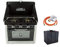 NJ CO-01 Portable Camping Gas Oven & Stove Combo - Outdoor LPG Cooker