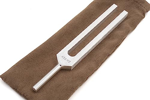 432hz Tuning Fork with Bag By Omnivos Therapeutics by Omnivos Therapeutics