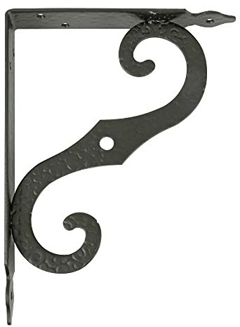 Amig - Staffa per Scaffali da Parete | Squadra Metallica per Mensole | Angolo per Ripiani | Supporto per Scaffali | Acciaio | Colore Bianco | Dimensioni: 150x115 mm | Peso Max. Consigliato: 90 Kg