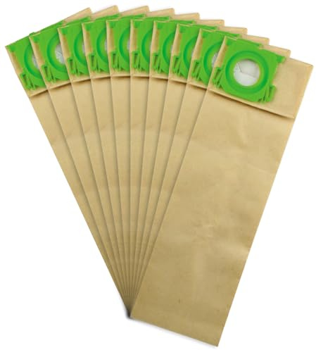SPARES2GO Dust Bags for Sebo Vacuum Cleaners 10 Pack