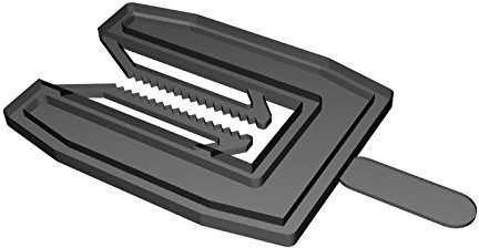 Cale fourchette plastique 30x40mm, ép. 2mm, lot de 100pcs, ref CNP2012