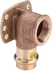 Viega 2625.5 Profipress G-​Wandscheibe mit SC‑Contur Rotguss 15 mm x 1/2