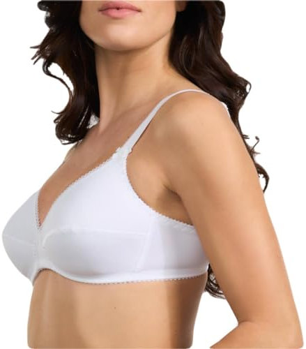 SPIMAN Reggiseno Donna Senza Ferretto Art. 2127 col. E Mis. A Scelta Bianco 4