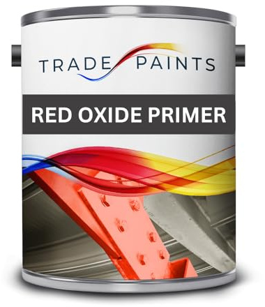 Trade Paints Red Oxide Metal Primer – 20L - Anti-Corrosive Protective Coating for Metal, Steel & Iron | Excellent Adhesion, Rust Prevention, Interior & Exterior Use