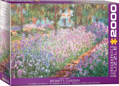 Eurographics 2000 Teile - Monets Garten, Monet