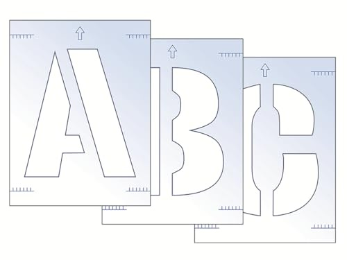 SCAN Letter Stencil Kit 300mm