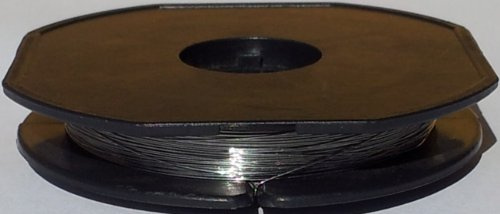 100 Meter V4A Edelstahldraht Ø 0,08mm - AWG 40 (Grundpreis: EUR 0,13/m) Heizdraht - Widerstandsdraht - stainless steel wire 0.003