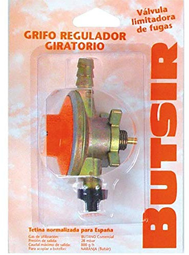 Kit regulador para botella BUTSIR Naranja