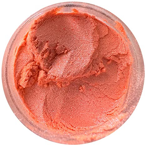 BABY ORANGE LUSTER DUST (4 grams each container) Pearl dust By Oh! Sweet Art Corp