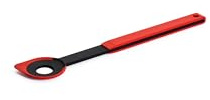 Woll Cook-It, Lochlöffel, mit angehobenem Funktionskopf, 6 cm breit, 32.5 cm lang, Hitzebeständig bis 220°, Spülmaschinenfest