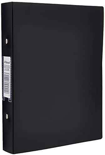 Rexel A5 ringpärm svart, 25 mm 2 O-ringdiameter, budget, 13428BK