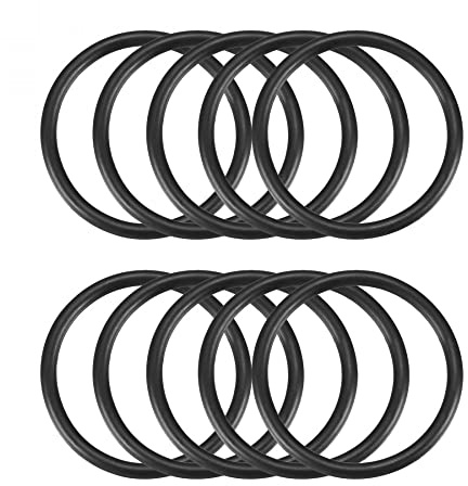 sourcing map O Ringe Dichtungsringe 40x35x2,5mm NBR 10 Stück | Wasserhahn Spülventile Waschbecken Duschablauf Hydraulik Rohrschlauch Rund Gummi Dichtung O Ring Seals Unterlegscheibe
