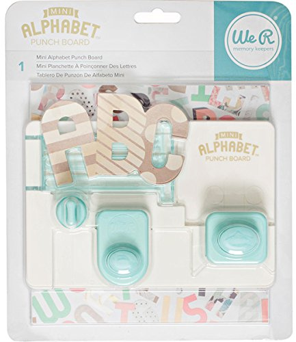 We R Memory Keepers Mini Alphabet Stanzbrett,0 x 0 x 0 cm