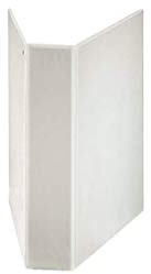 Leitz, Raccoglitore a 4 anelli personalizzabile, Tasche portaoggetti, Copertura in Plastica, A4, diametro anelli 60mm bianco