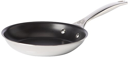 Le Creuset Signature Edelstahl Antihaftbeschichtete Bratpfanne, Ø 20 cm, 3-ply Edelstahl