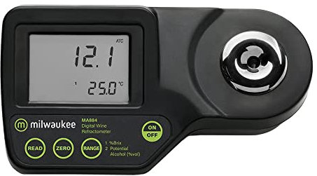 Digital Refraktometer Wein/Alkohol Milwaukee (MA884)