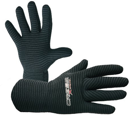 CRESSI - X-Thermic Handschuhe 2 mm, Schwarz, Größe S
