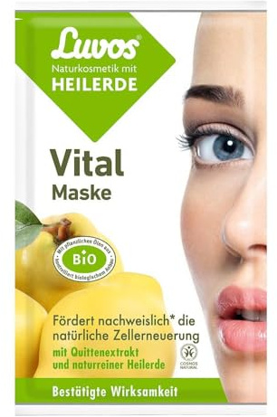 Luvos Heilerde Vital Maske Naturkosmetik 2X7.5 ml