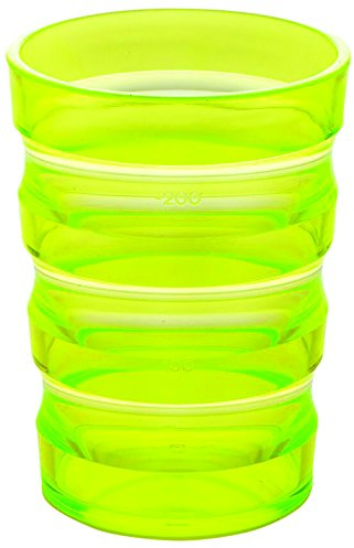 Aidapt VM922K Sure Grip-Becher mit Deckel (kleines Loch), gelb