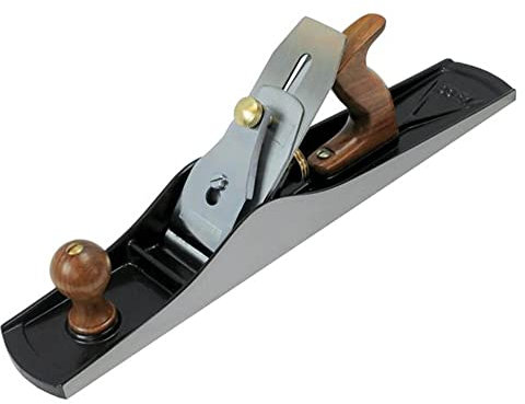 Faithfull Nr. 6 Vorhobel – Präzisionsgefertigter Holzhobel aus Gusseisen für Hart- und Weichholz, Abtrag, Kantenbearbeitung und Brettnivellierung