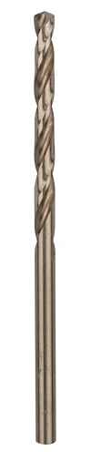 Bosch 10x PRO HSS-Co Spiralbohrer, 4,5 x 47 x 80 mm, 10-tlg. | für Stahl, Edelstahl, Ø 4,50 mm, Professional Zubehör Bohrmaschine/Schrauber