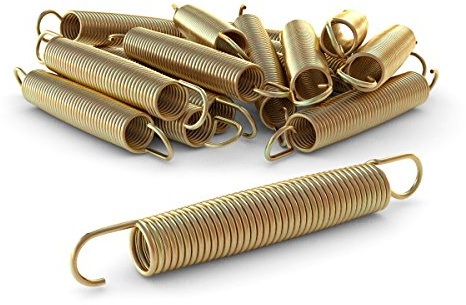 Trampolin Ersatzfeder-Set von 12 Federn, ca. 178 mm Zugfeder-Länge | Sprungfeder extra verstärkt und Lange haltbar passend für Ampel 24 Trampolin