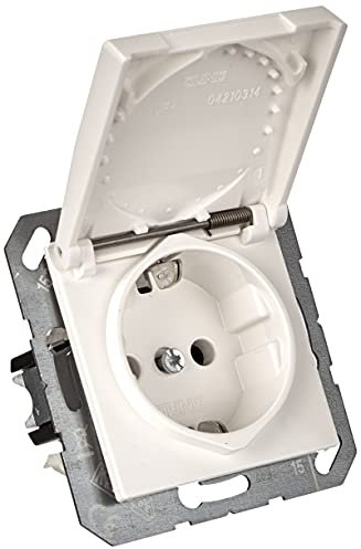 Jung Simple Insert Prise 2P+T Blanc-Alpin AS1520KLWW