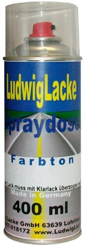 LudwigLacke Classic Schwarz EB für Hyundai Spraydose Autolack 400ml