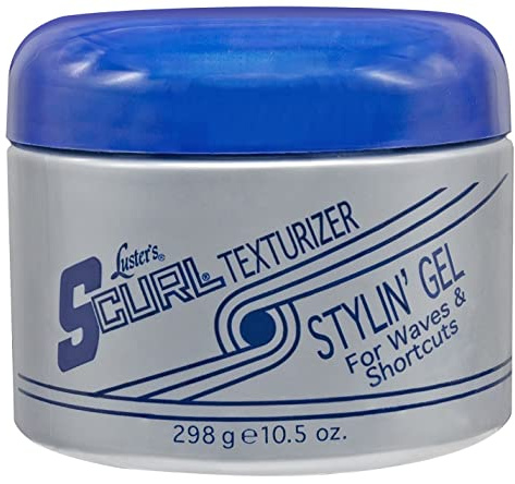 Luster's S-Curl Texturizer Stylin' Gel for Waves & Shortcuts, 10.5-Ounce Tubs by Luster