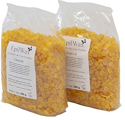 EPILWAX S.A.S - Cere Perlata Tradizionali depilatorie a caldo Miele in confezioni da 1 kg.