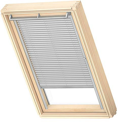 VELUX Original Jalousie Silberne Seitenschienen, M08, Silber Gebürstet