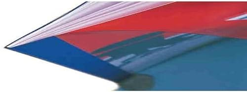 Leitz 39241 Thermobindemappe Leinenoptik, A4, Rückenbreite 3 mm, 100 Stück, blau