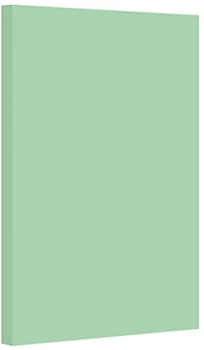 Green Pastel Color Card Stock | 67Lb Cardstock | 11” x 17” Inches | 50 Sheets Per Pack