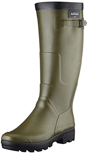 Aigle Benyl Xl. Stivali da Caccia da Uomo, Verde (Kaki), 43 EU