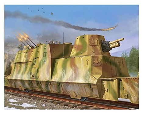 Trumpeter TRU01511 1511 Modellbausatz Kanonen und Flakwagen