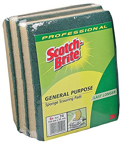 Scotch Brite Éponge à récurer Scotch-Brite 6 n ° 74