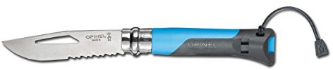 Opinel Taschenmesser Nr. 8 Outdoor – blau