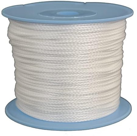 Gepotex Dyneema flechtschnur Blanc Diamètre 2 mm (Dyneema tressé Lin)