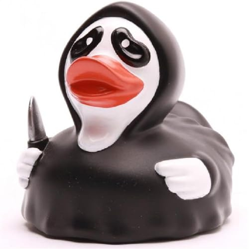 Duckshop I Badeente Scream I Quietscheentchen I Quietscheente I Geschenk für Horror-Fans I Geschenk für Film-Fans I Kino Klassiker